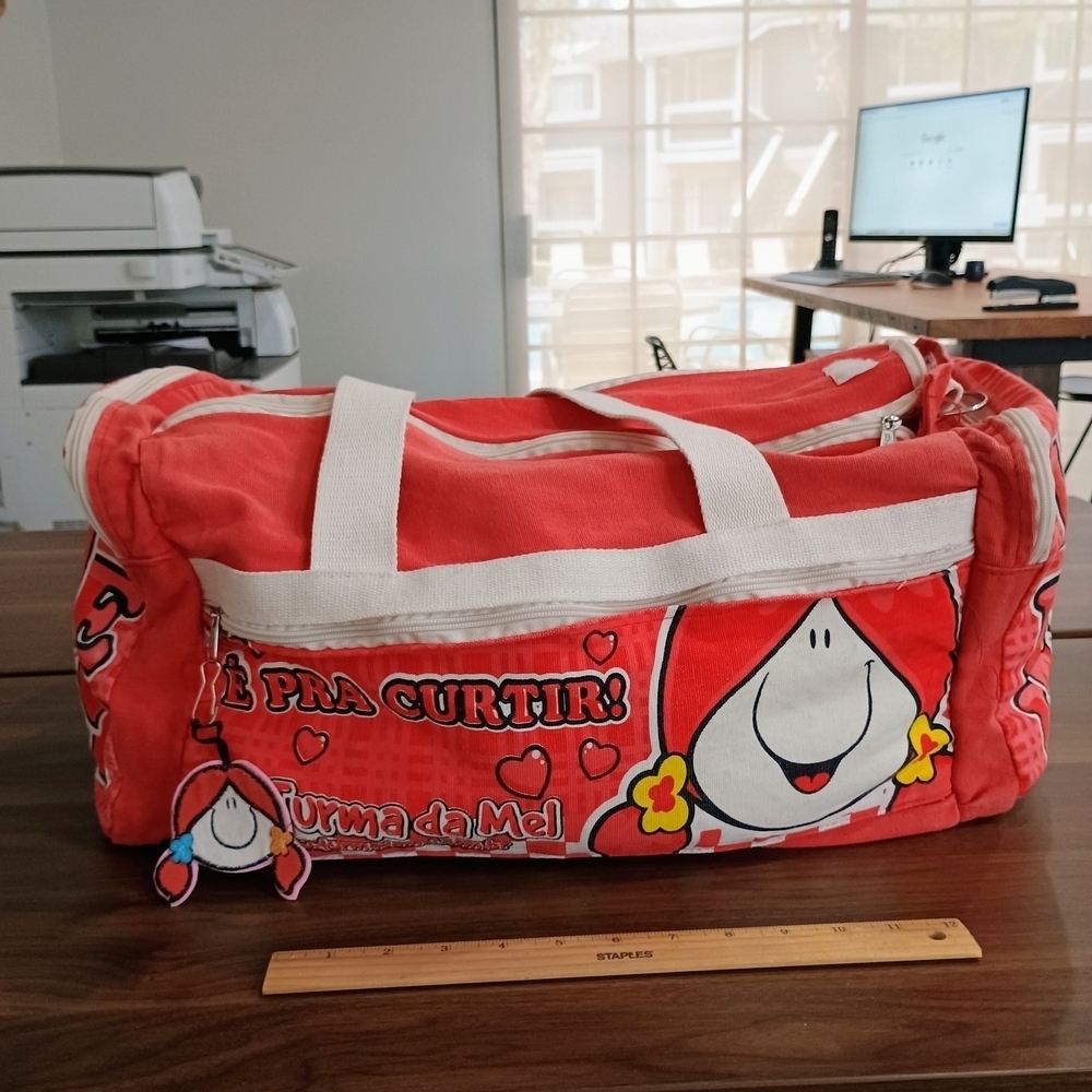 Red Women's Travel Bag